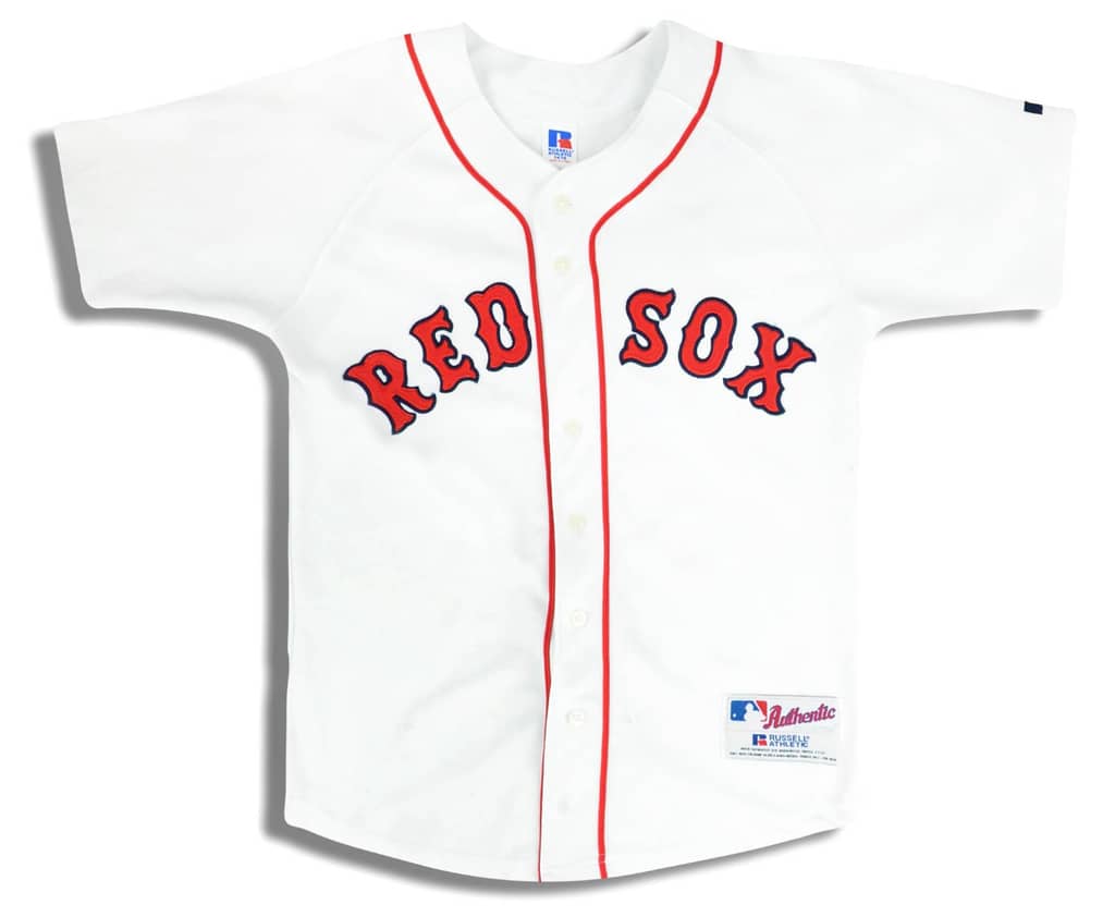 2001-04 Boston Red Sox Ramirez #24 Authentic Russell Athletic Jersey (Home) Y