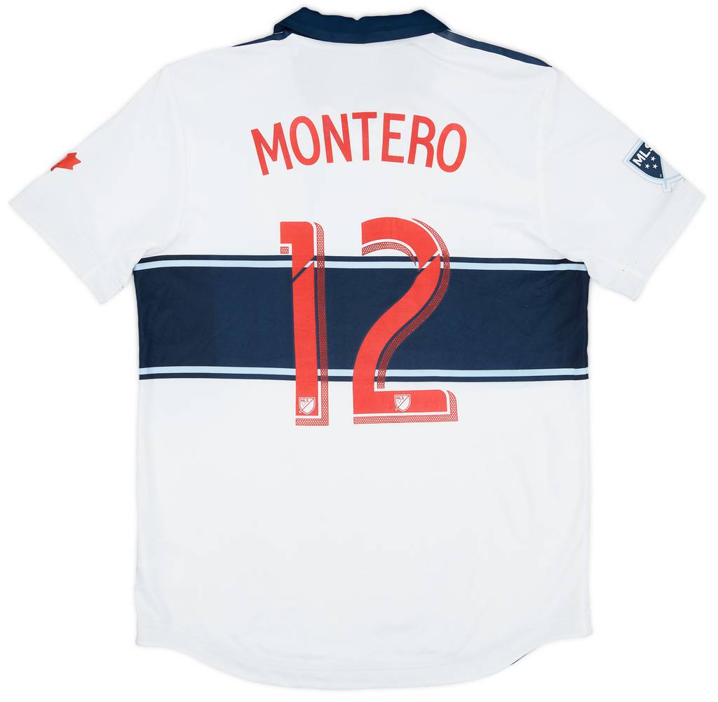 2019 Vancouver Whitecaps Authentic Home Shirt Montero #12 - 6/10 - (M)