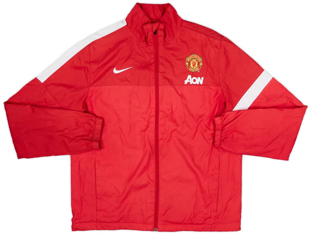 2013-14 Manchester United Nike Track Jacket - 7/10 - (M)