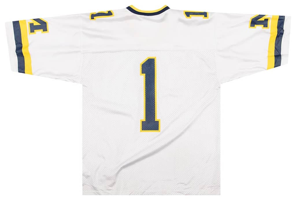 2000-04 Michigan Wolverines #1 Nike Jersey (Away) M
