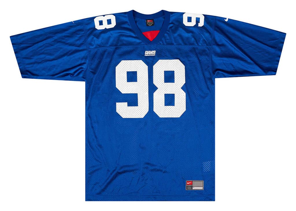 2000 New York Giants Armstead #98 Nike Jersey (Home) L