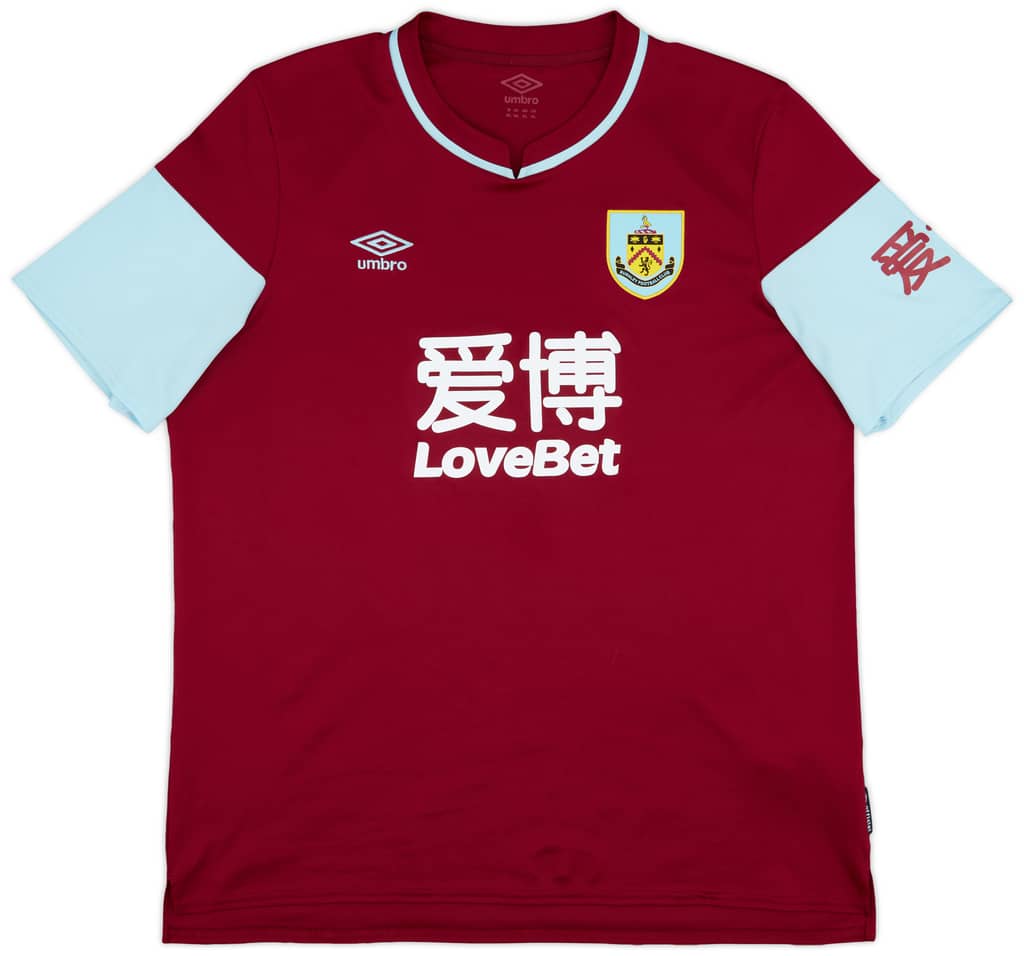2020-21 Burnley Home Shirt Mee #6 - 9/10 - (XXL)