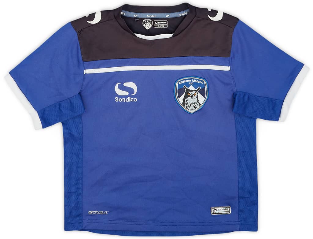2014-15 Oldham Sondico Training Shirt - 8/10 - (S.Boys)