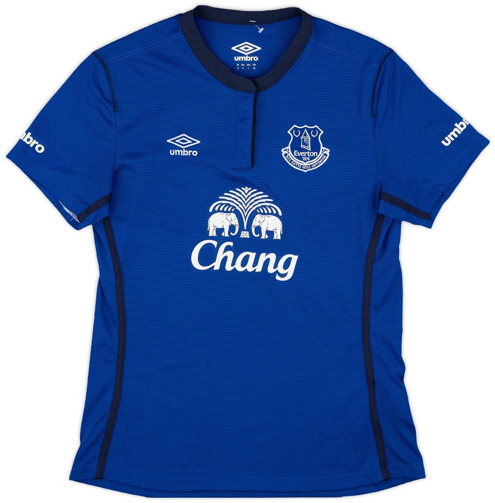 2014-15 Everton Home Shirt - 9/10 - (Women's L)