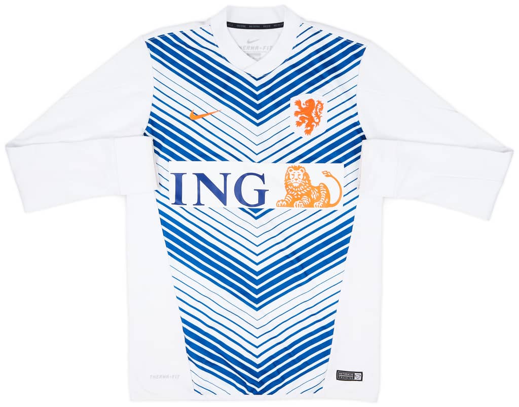 2014-15 Netherlands Nike Sweat Top - 9/10 - (M)