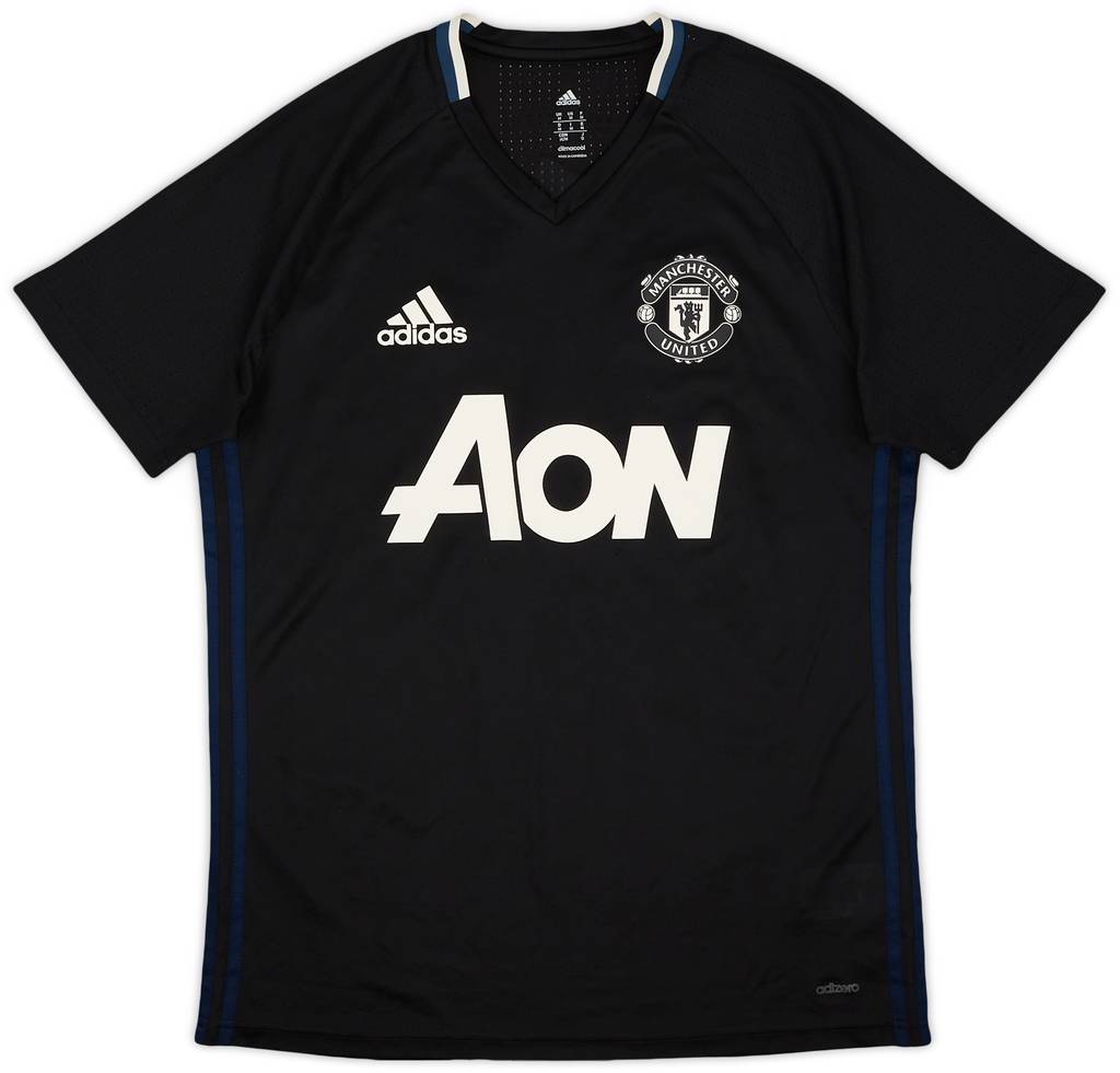 2016-17 Manchester United adizero Training Shirt - 8/10 - (M)