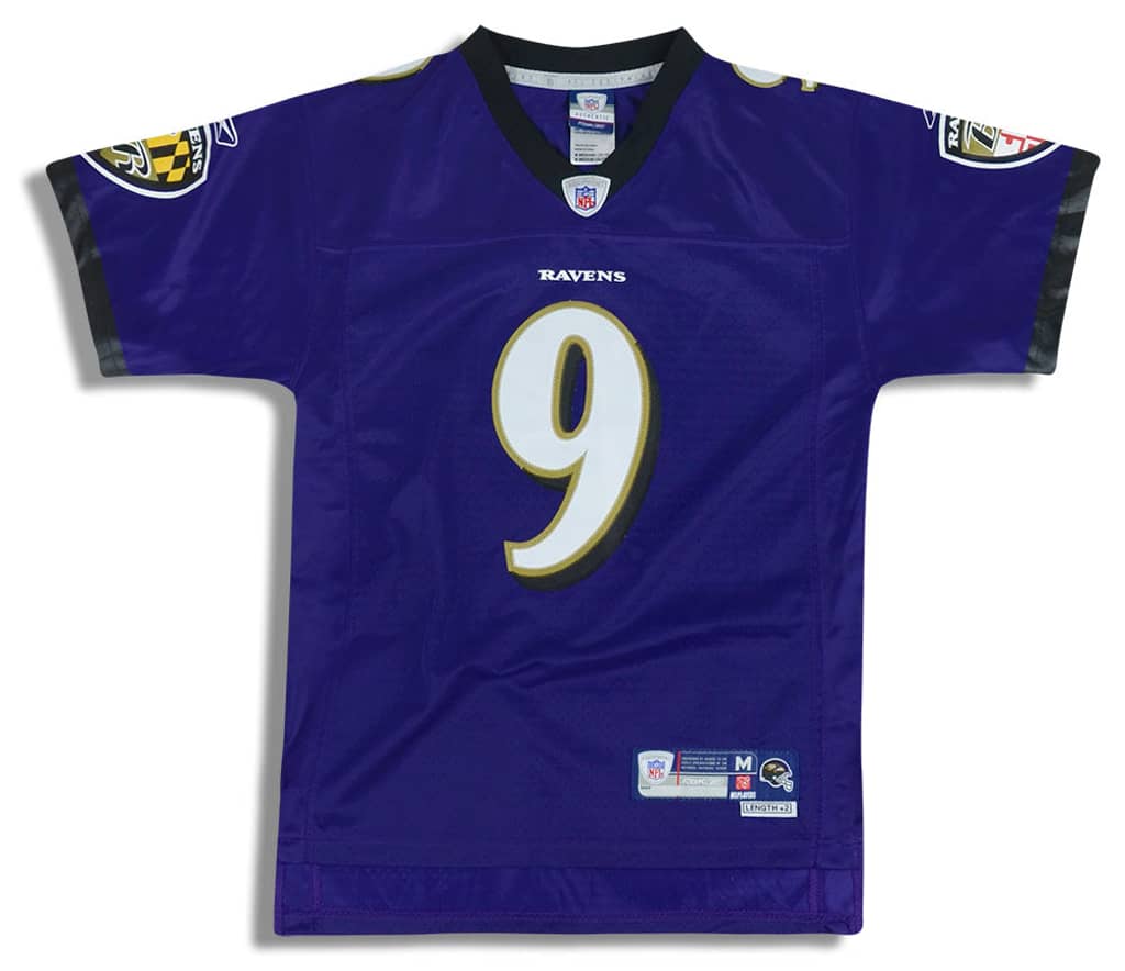 2006 Baltimore Ravens McNair #9 Reebok Premier Jersey (Home) Y