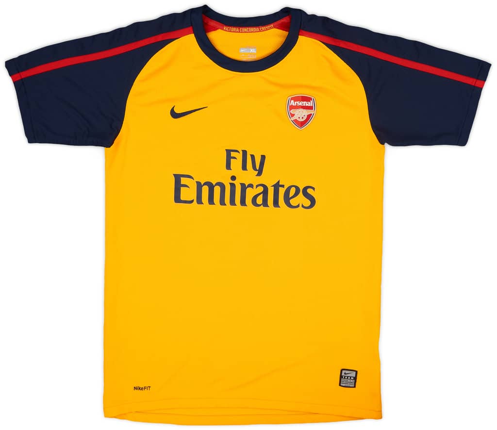 2008-09 Arsenal Away Shirt - 7/10 - (XL.Boys)