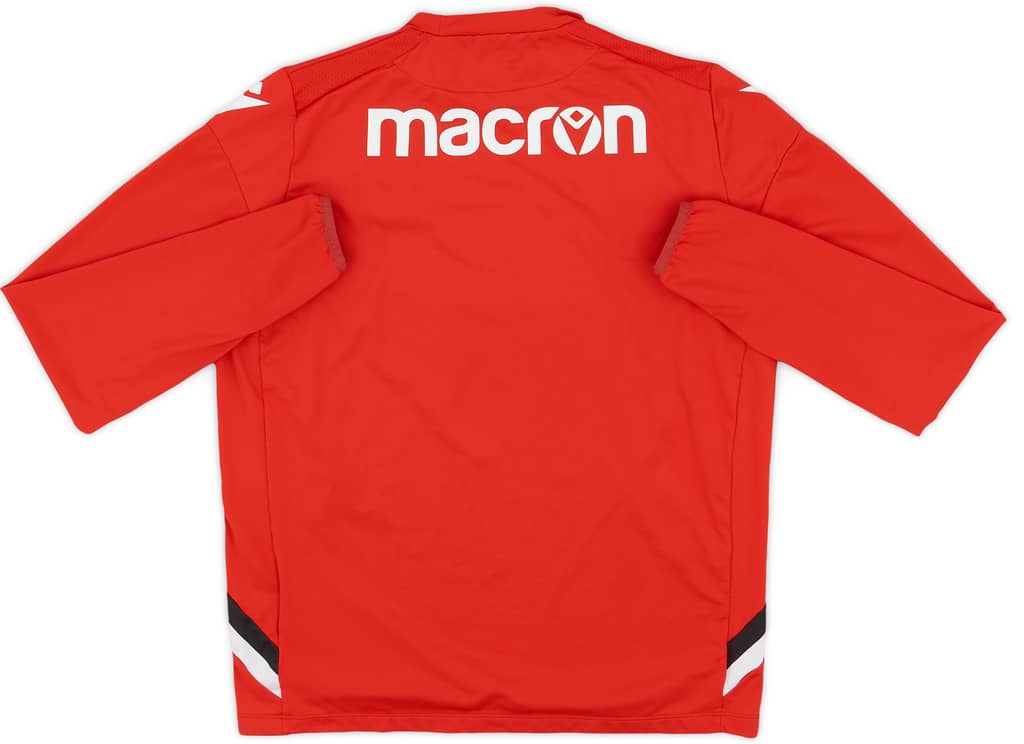 2019-20 Stoke City Macron Training L/S Shirt - 9/10 - (XL.Boys)