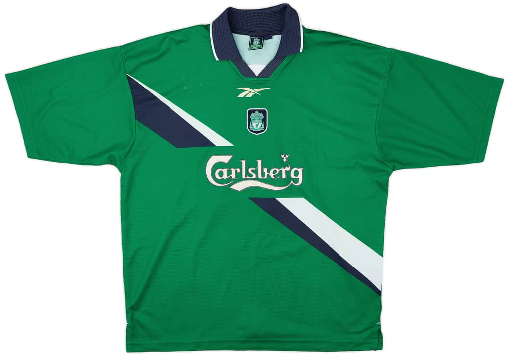 1999-00 Liverpool Away Shirt Redknapp #11 - 7/10 - (L)