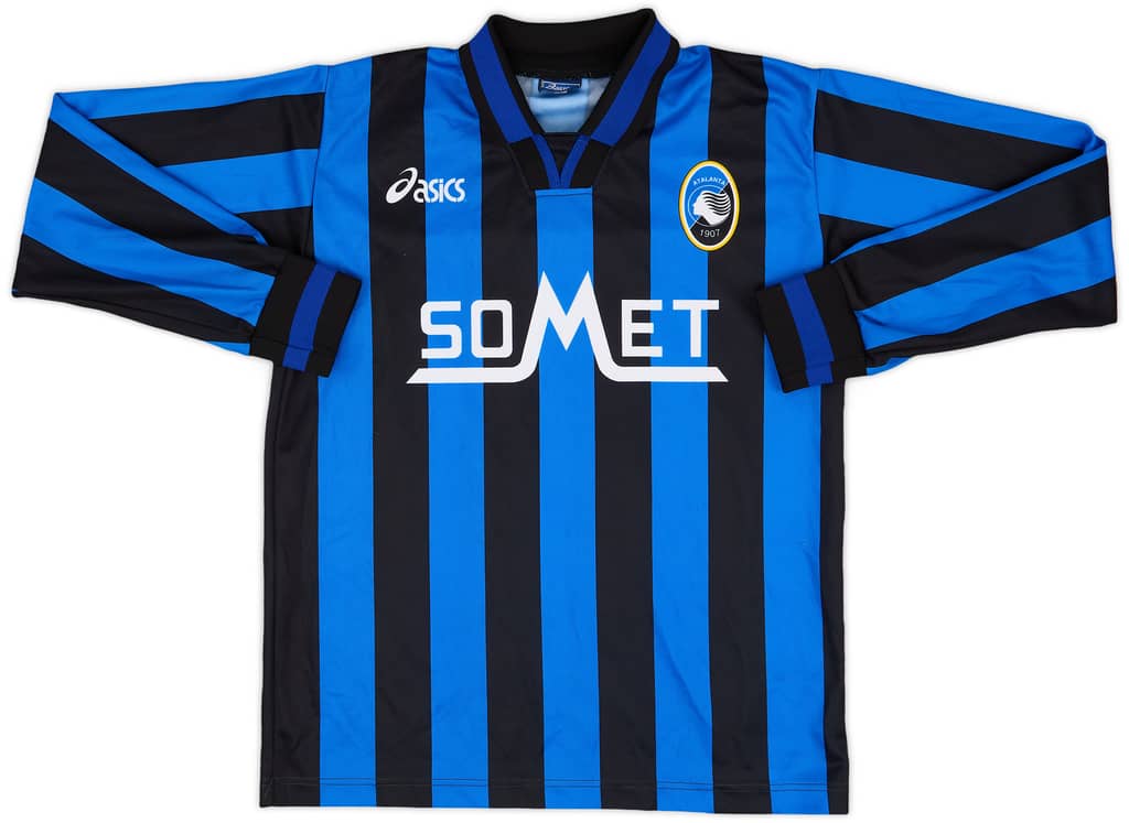 1996-97 Atalanta Home L/S Shirt - 8/10 - (S)