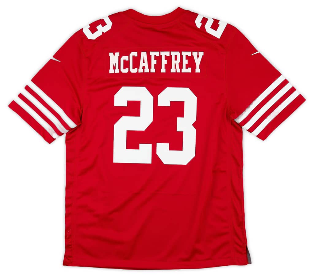 2022-23 San Francisco 49ers McCaffrey #23 Nike Game Jersey (Home) M - W/Tags