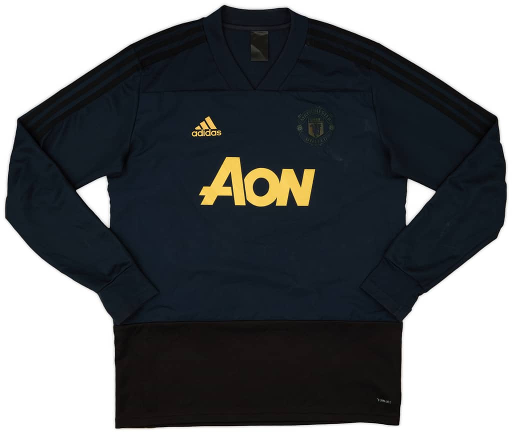 2018-19 Manchester United adidas Training Top - 8/10 - (L)