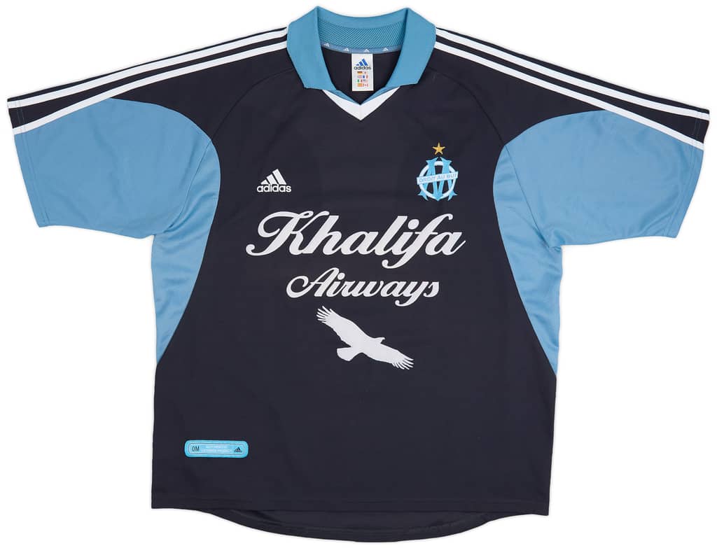 2001-02 Olympique Marseille Away Shirt - 8/10 - (XL)