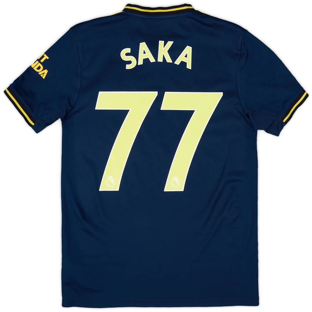 2019-20 Arsenal Third Shirt Saka #77 - 7/10 - (S)