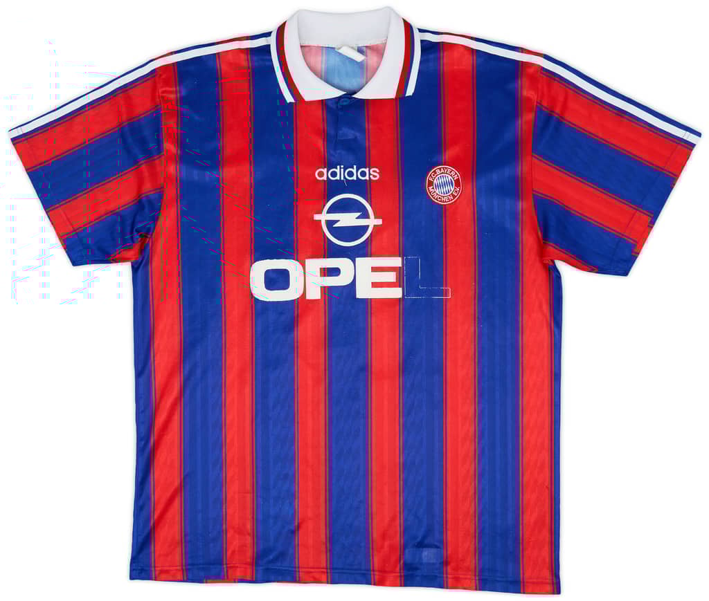 1995-97 Bayern Munich Home Shirt Nerlinger #6 - 4/10 - (XL)