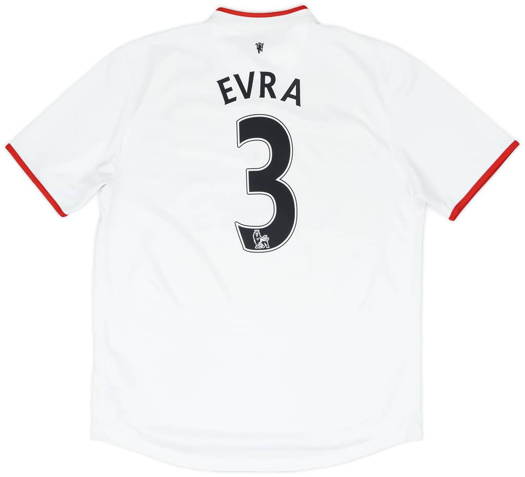 2012-14 Manchester United Away Shirt Evra #3 - 6/10 - (L)