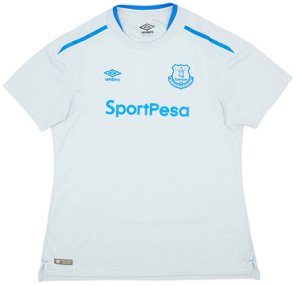 2017-18 Everton Away Shirt - 8/10 - (Women's L)