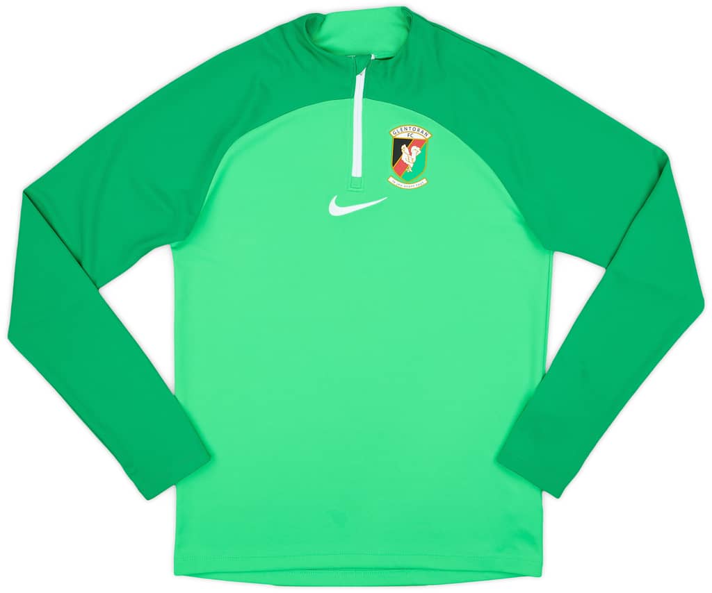 2022-23 Nike 1/4 Zip Template Training Top (Glentoran) - 9/10 - (S)