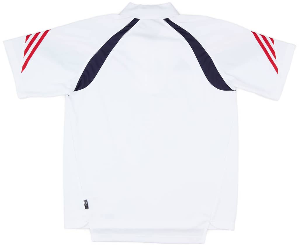 2003-04 Bayern Munich adidas 1/4 Zip Polo - 9/10 - (L)
