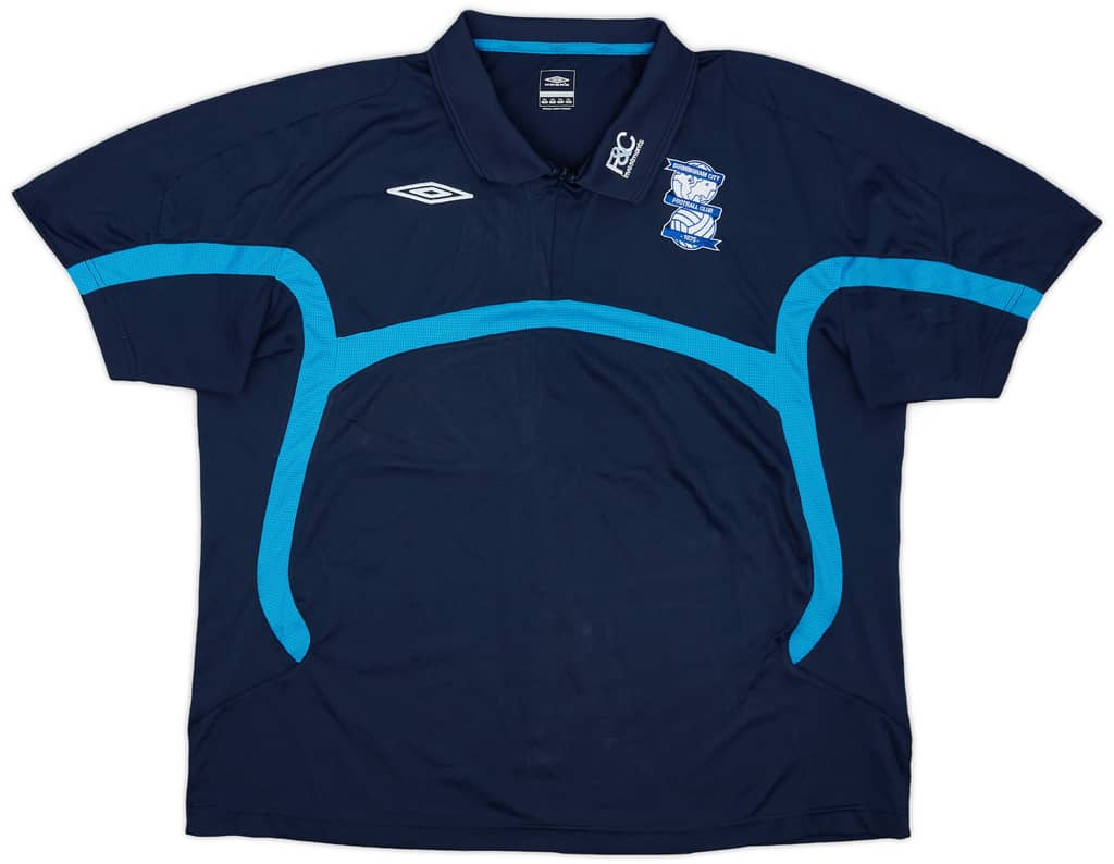 2008-09 Birmingham Umbro 1/4 Zip Polo Shirt - 9/10 - (XXL)