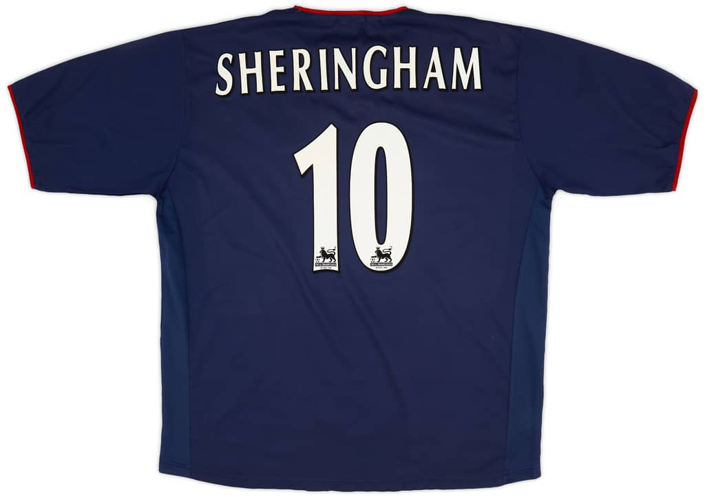2003-04 Portsmouth Away Shirt Sheringham #10 - 9/10 - (XXL)