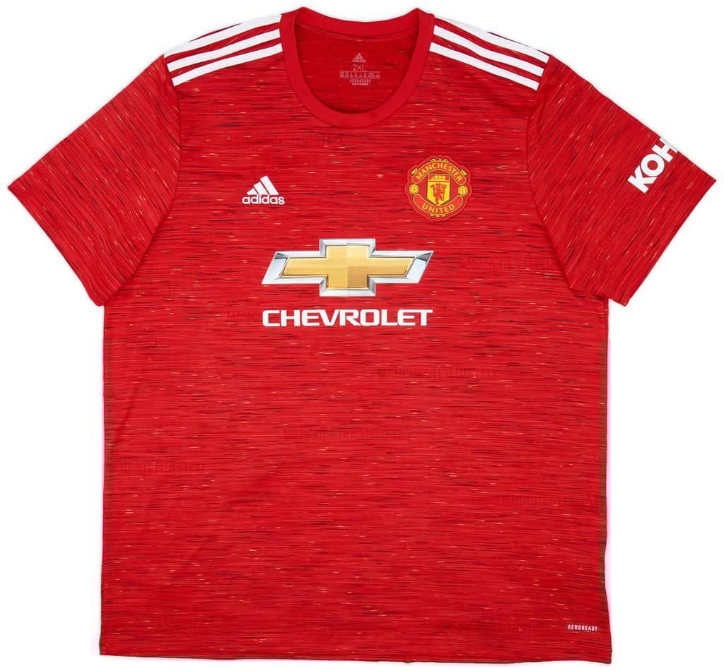 2020-21 Manchester United Home Shirt Rashford #10 - 9/10 - (XXL)