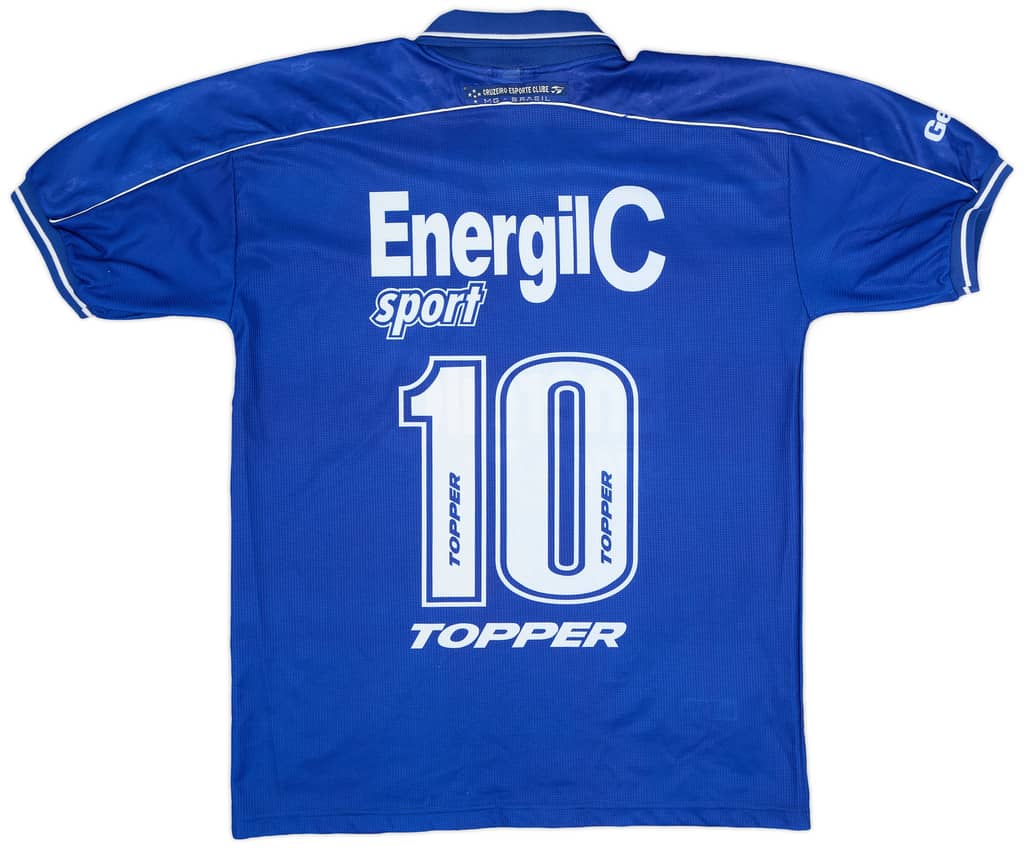 1999 Cruzeiro Home Shirt #10 - 8/10 - (L)