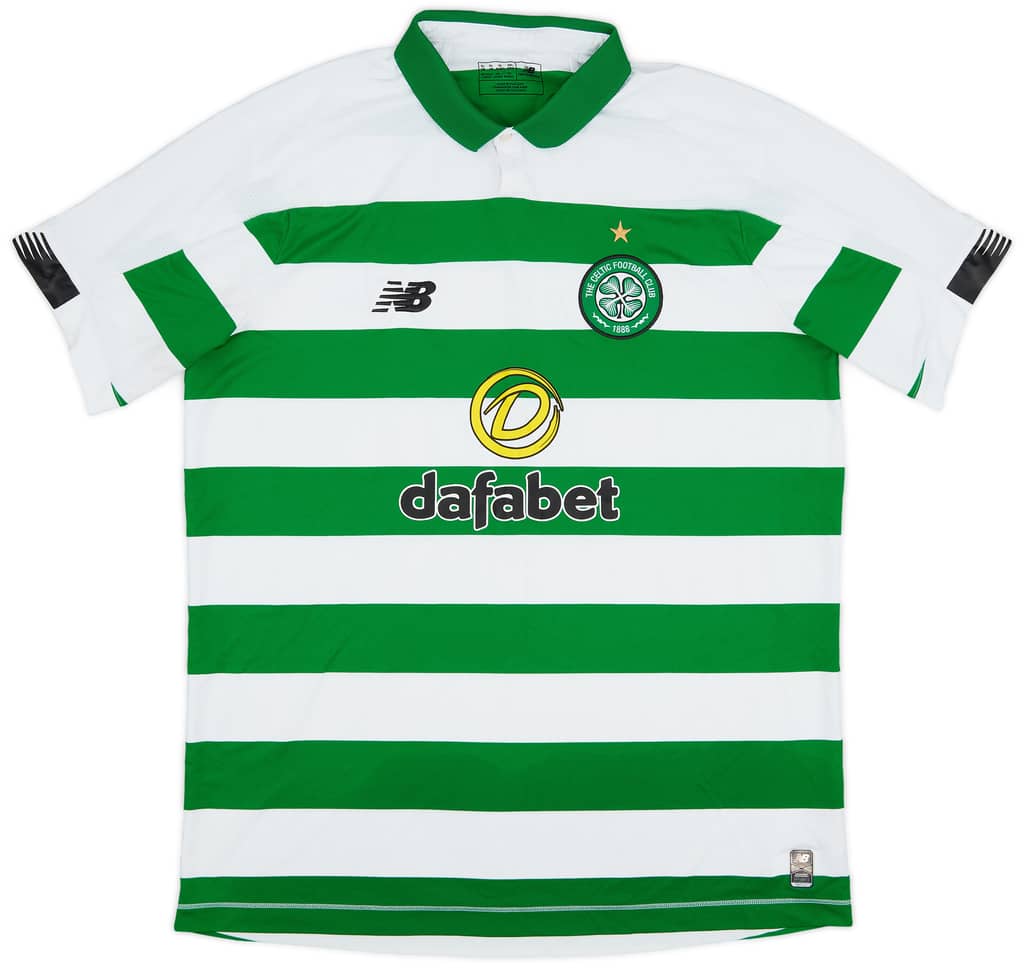 2019-20 Celtic Home Shirt - 8/10 - (XL)