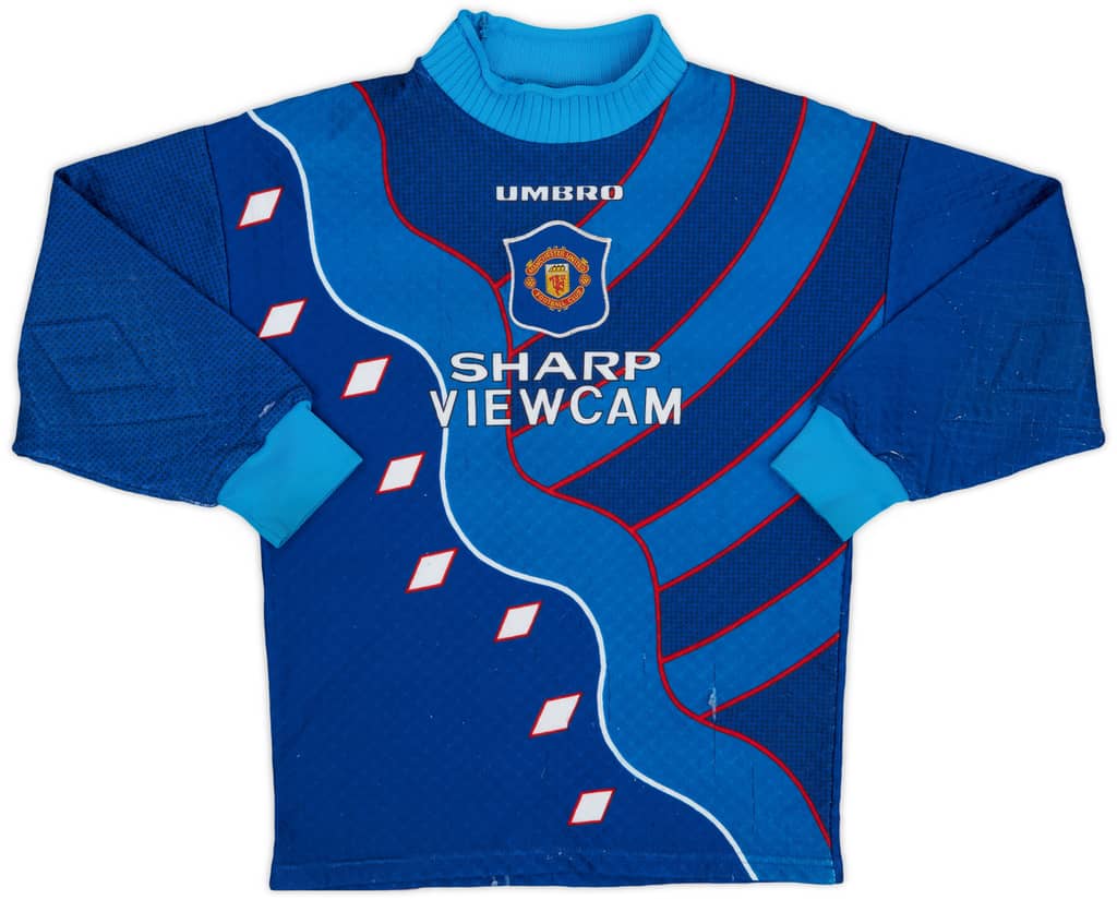 1994-96 Manchester United GK Shirt - 7/10 - (L.Boys)