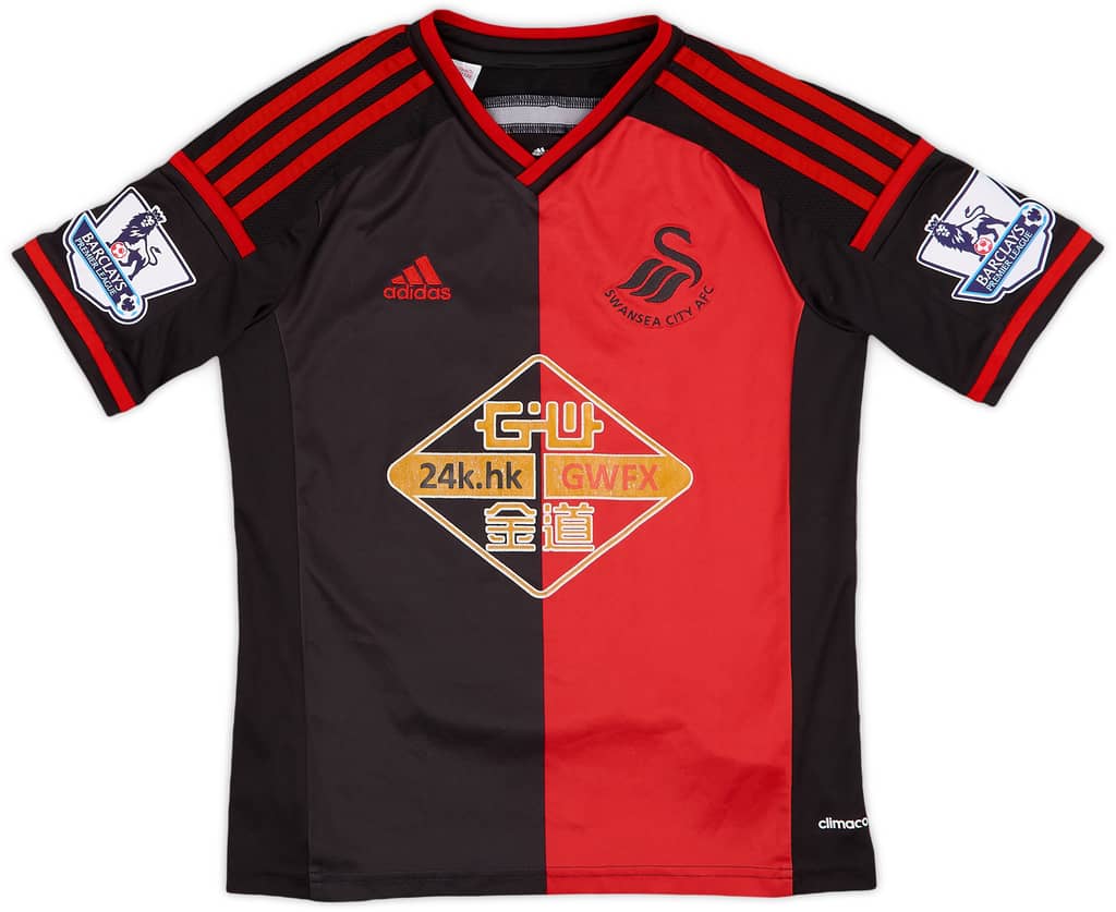 2014-15 Swansea Away Shirt Dyer #12 - 6/10 - (L.Boys)