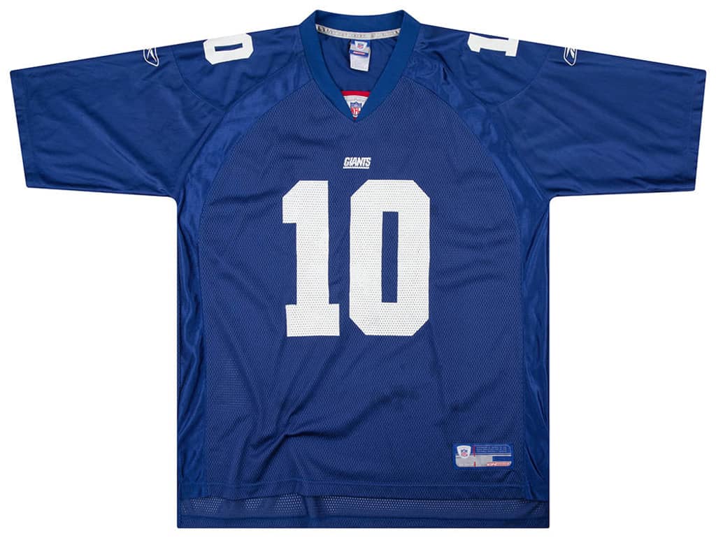 2004 New York Giants Manning #10 Reebok On Field Jersey (Home) XL