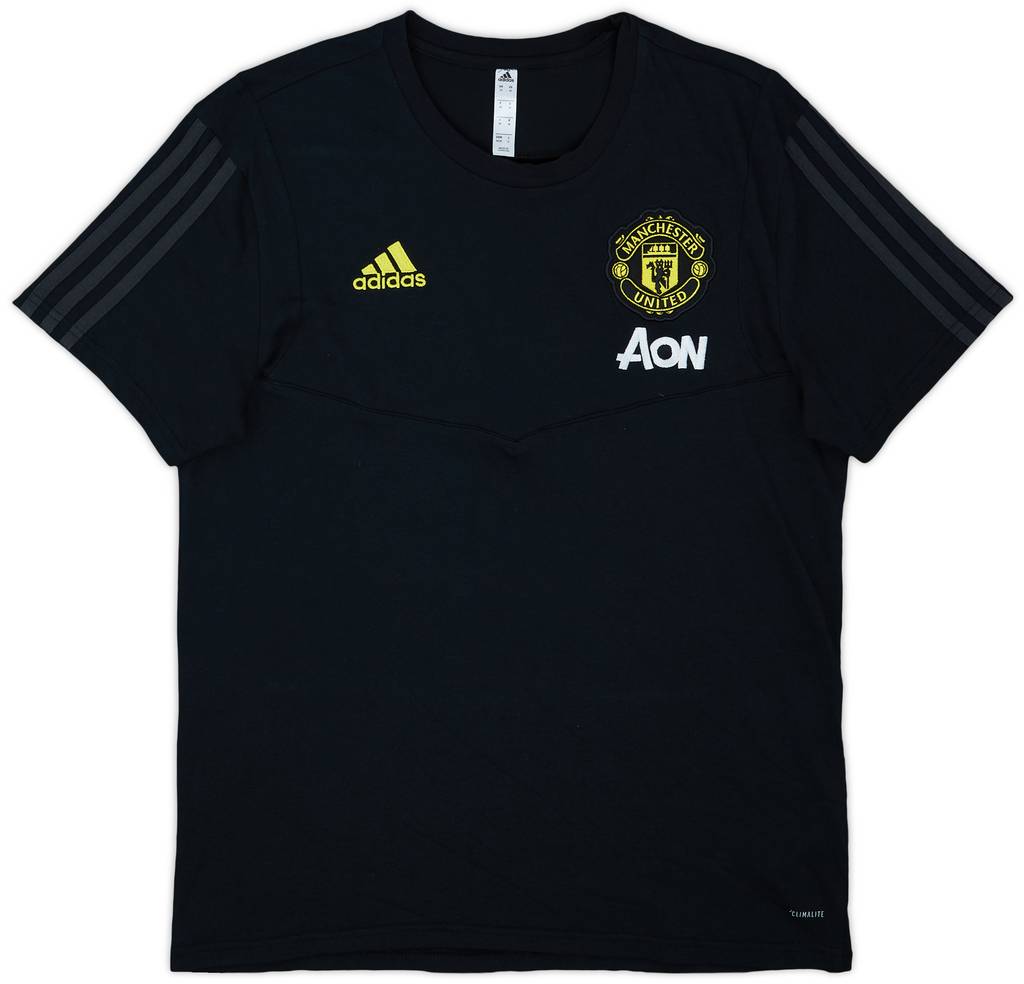 2019-20 Manchester United adidas Cotton Tee - 9/10 - (M)