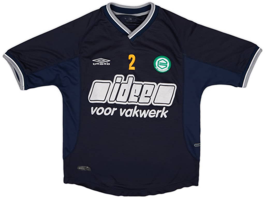 2001-02 Groningen Player Issue Umbro Training Shirt #2 - 8/10 - (S)