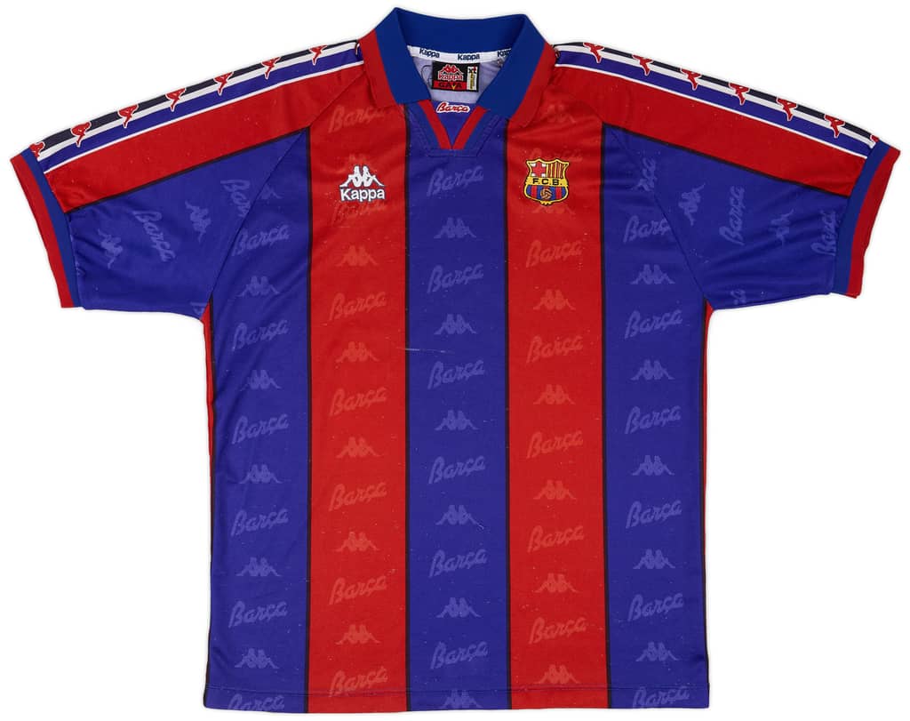 1992-95 Barcelona Home Shirt - 8/10 - (XL)