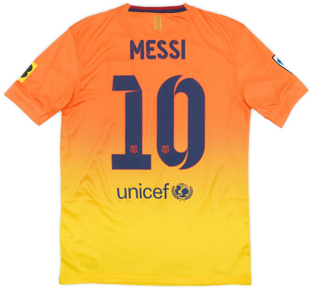 2012-13 Barcelona Away Shirt Messi #10 (S)