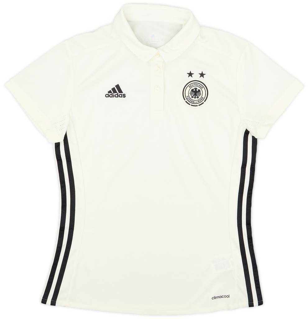 2017 Germany Women's Home Shirt - 9/10 - (Women's S)