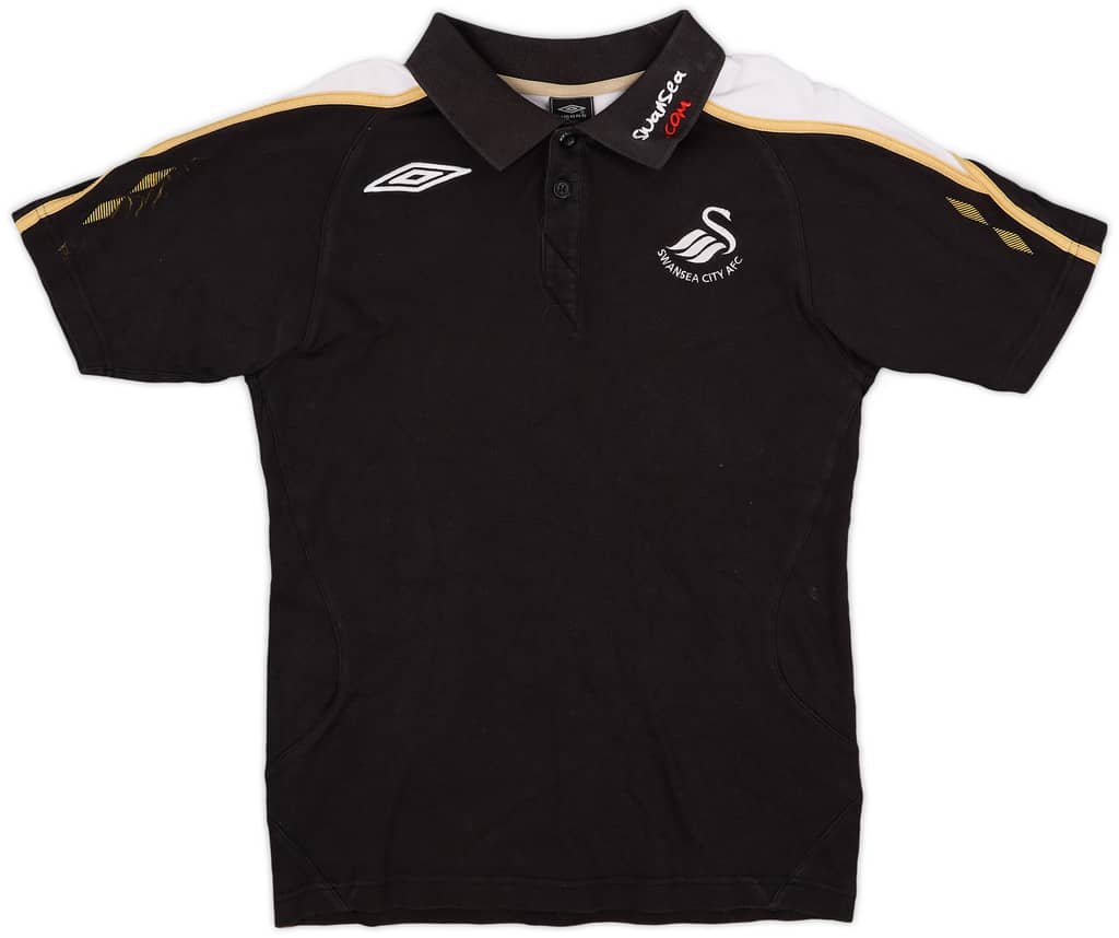 2008-09 Swansea Umbro Polo Shirt - 8/10 - (S)