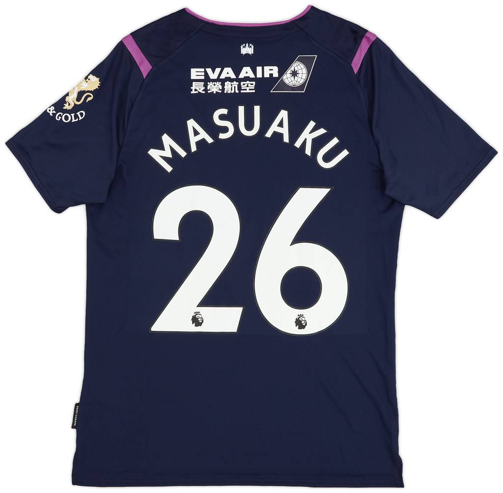 2019-20 West Ham Player Issue Third Shirt Masuaku #26