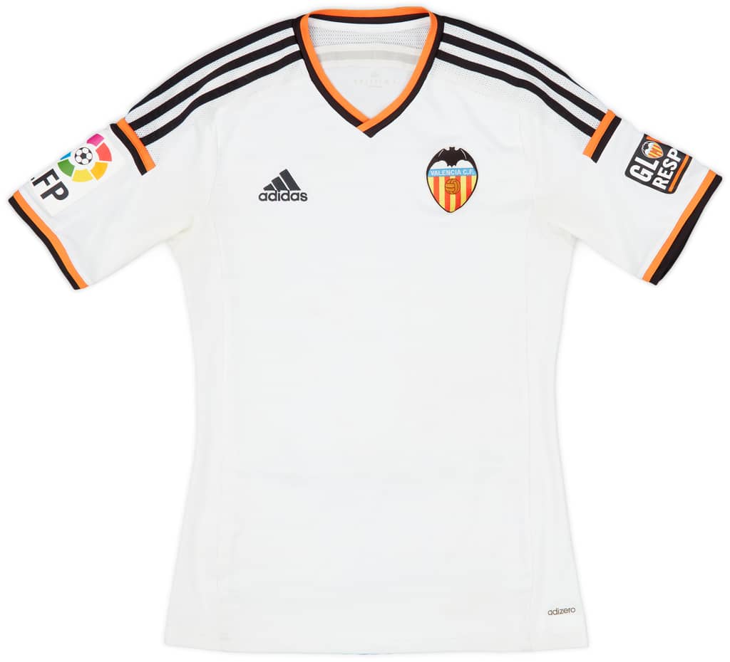 2014-15 Valencia Home Shirt - 8/10 - (S)