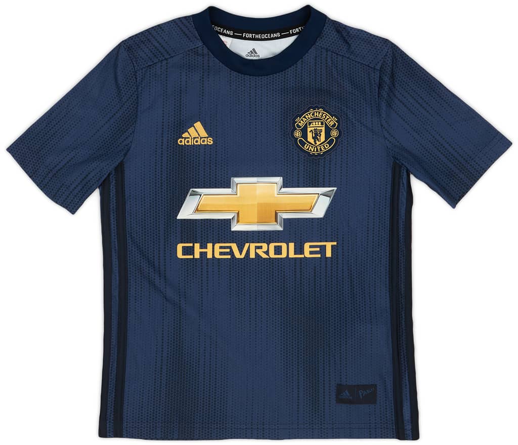 2018-19 Manchester United Third Shirt - 9/10 - (S.Boys)