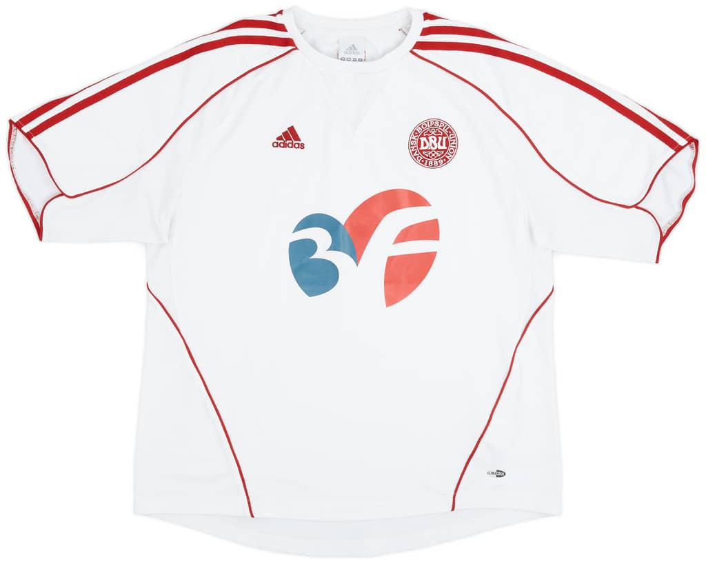 2004-06 Denmark adidas Training Shirt - 8/10 - (Women's L))