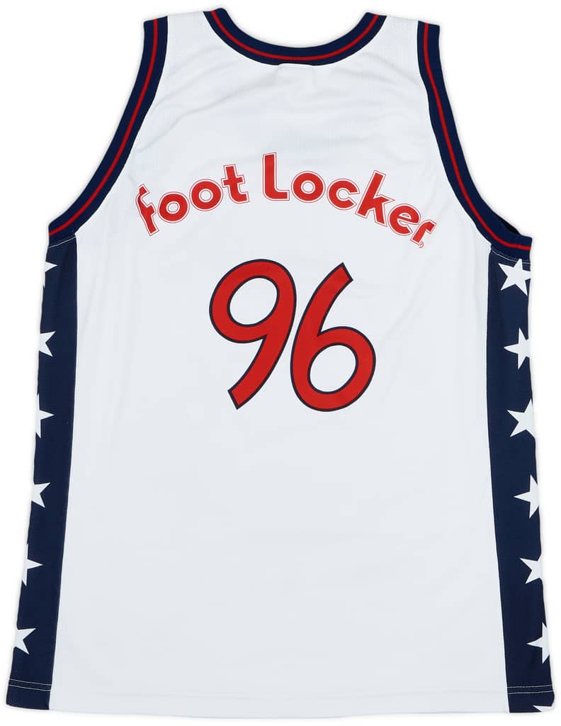 1996 USA Foot Locker #96 Champion Home Jersey - 8/10 - (XL)