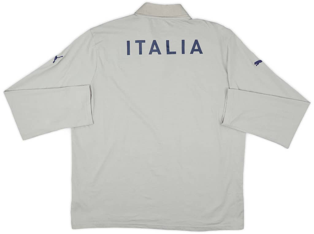 2011-12 Italy Puma Polo L/S Shirt - 8/10 - (XL)
