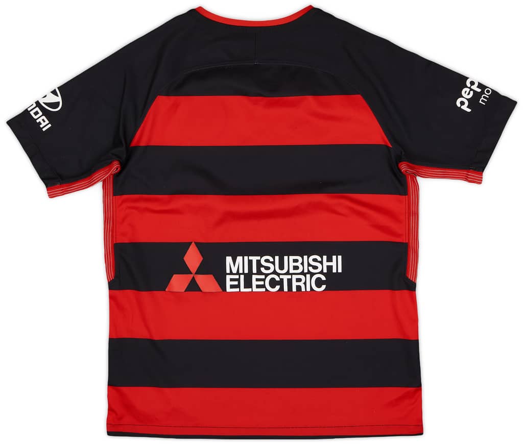 2017-18 Western Sydney Wanderers Home Shirt - 8/10 - (XL.Boys)
