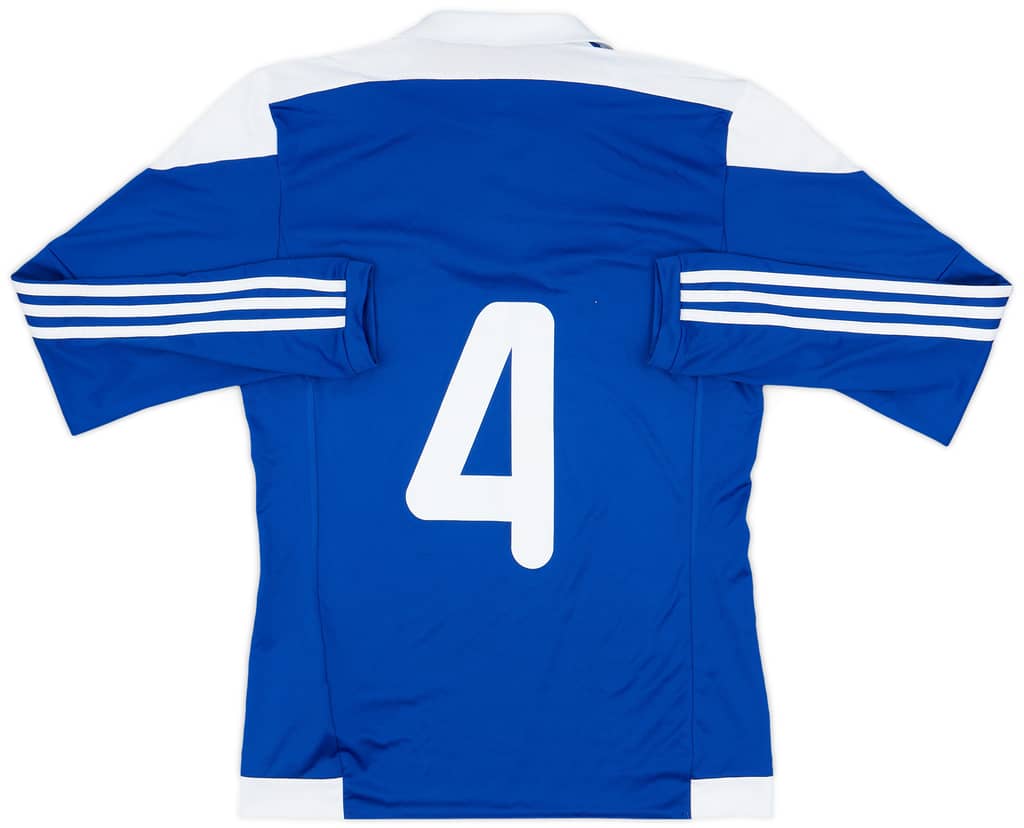 2016-17 Dynamo Kyiv Match Issue Away L/S Shirt #4