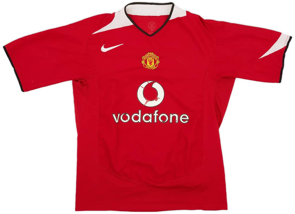 2004-06 Manchester United Home Shirt - 5/10 - (S)
