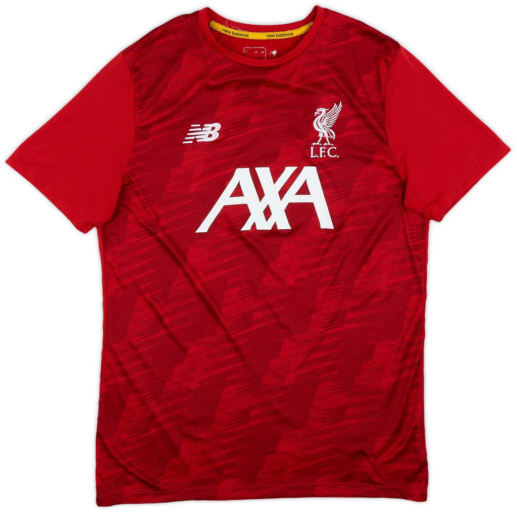 2019-20 Liverpool New Balance Training Shirt - 8/10 - (S)