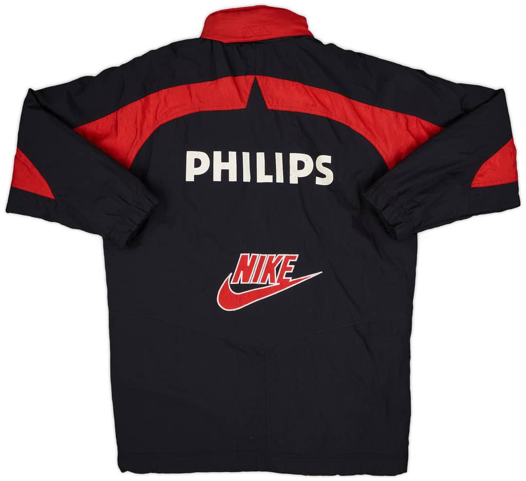 1995-96 PSV Player Issue Nike Hooded Rain Jacket - 8/10 - (L)