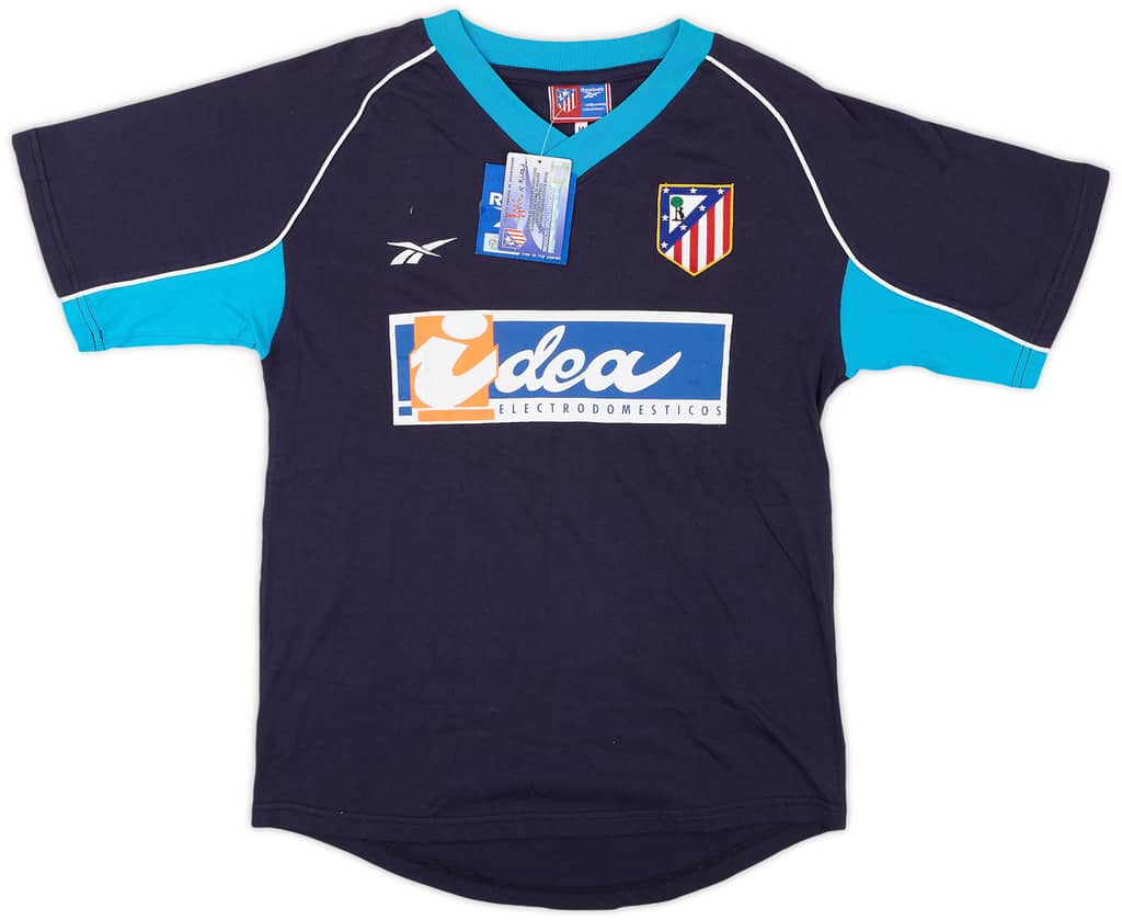 2000-01 Atletico Madrid Reebok Cotton Tee (M)